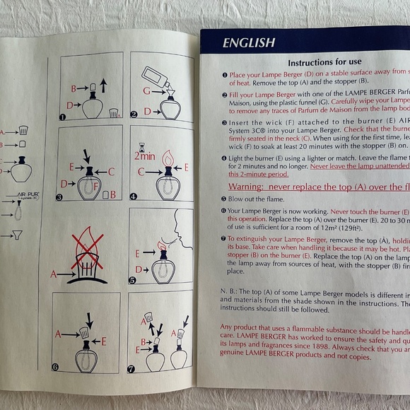 Lampe Berger Fragrance Lamp Maison Berger Paris Green *needs a wick - Picture 9 of 11